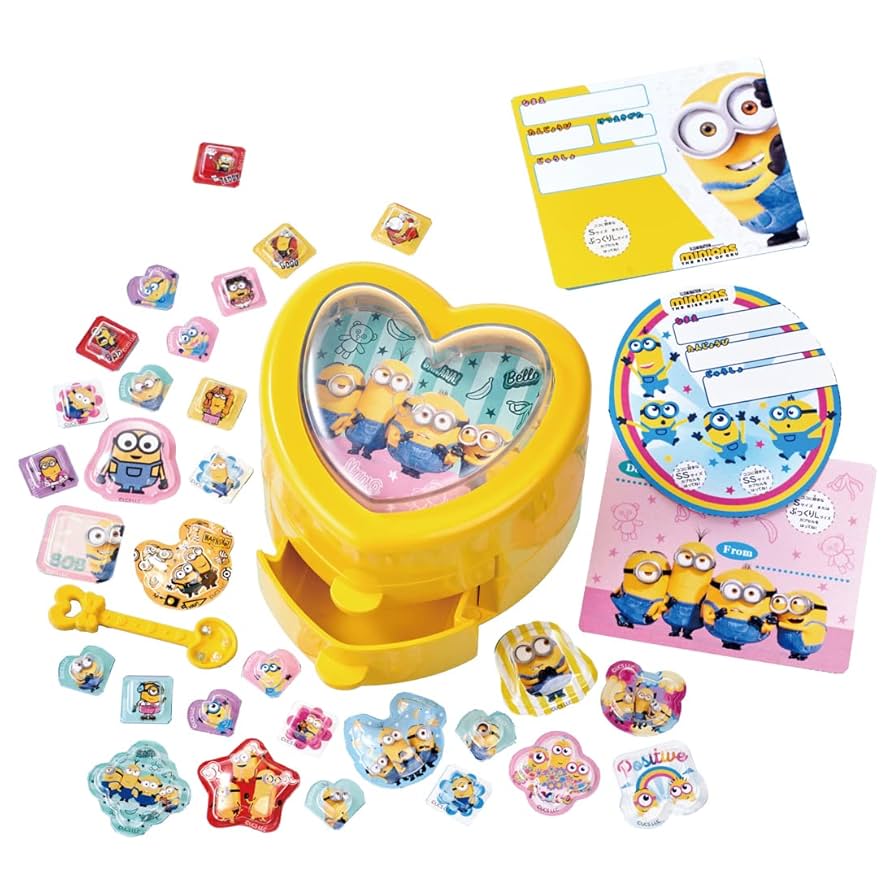 ミニオン シール MINIONS ミニオンズ キラッとシール2 6種類柄1セット